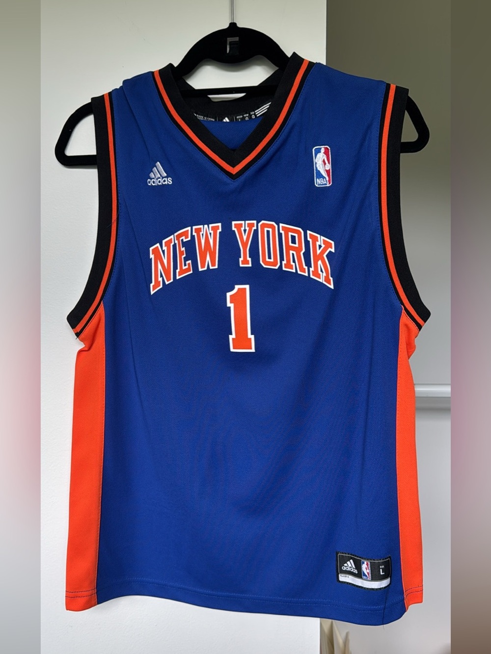 adidas NY Knicks Basketball Jersey Stoudemire #1